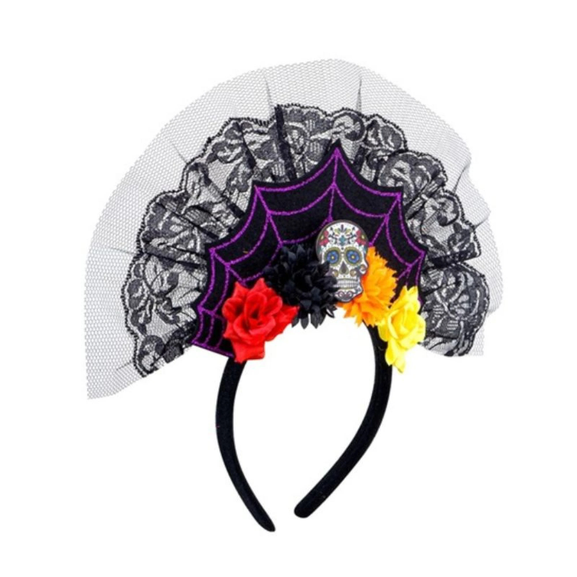 Dias De Los Muertos Headpiece