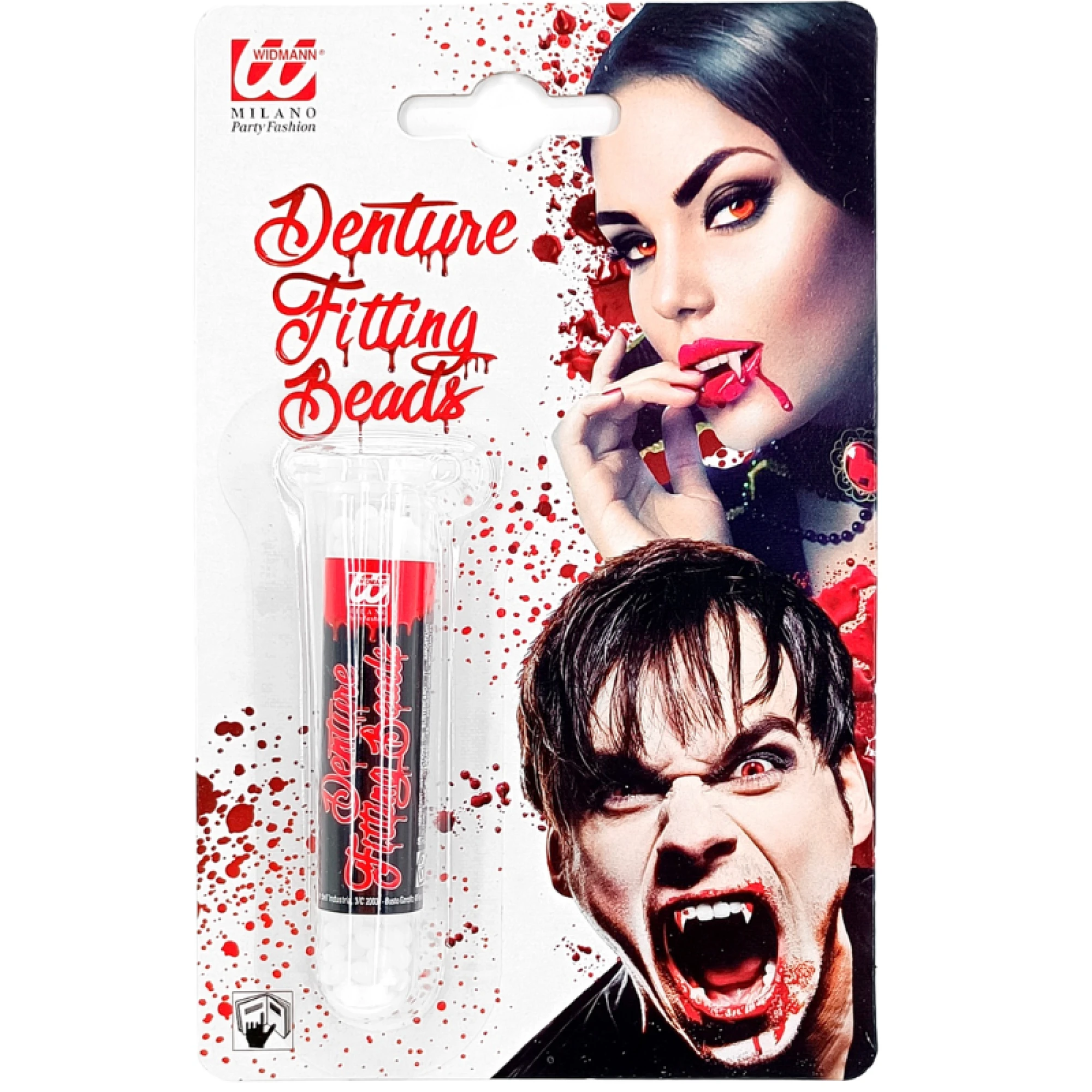 Teeth & Denture Thermoplastic Adhesive Grains In Test Tube 6 G