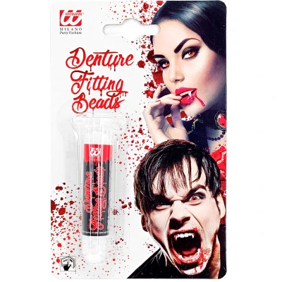 Teeth & Denture Thermoplastic Adhesive Grains In Test Tube 6 G